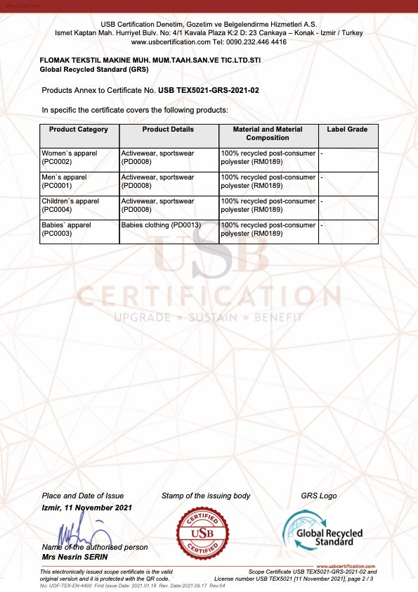 Flomak certificates – The Starting 10
